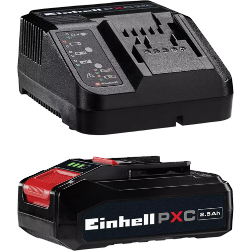 PXC Battery & Charger Starter Kit, Lithium-Ion, 18 V, 2.5 Ah TGS INDUSTRIEL