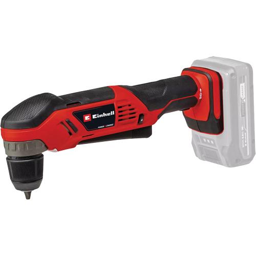Cordless Right Angle Drill/Driver (Tool Only), 18 V, 3/8" Chuck, Lithium-Ion TGS INDUSTRIEL