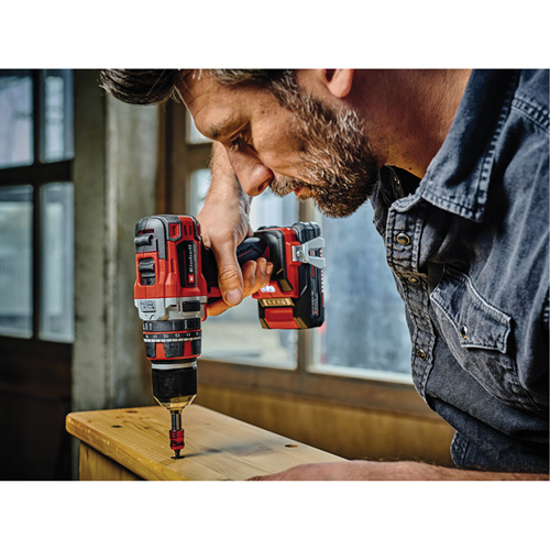 Ensemble perceuse &agrave; percussion professionnelle sans fil, Mandrin 1/2", 18 V TGS INDUSTRIEL