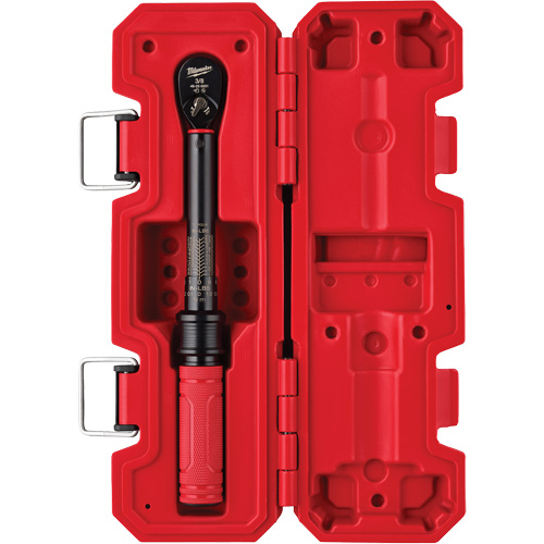 Torque Wrench, Click, 3/8" Square Drive, 5.6 - 28.2 N.m/50 - 250 in-lbs TGS INDUSTRIEL