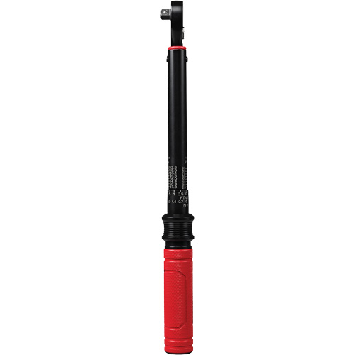 Torque Wrench, Click, 3/8" Square Drive, 20 - 100 in-lbs/27.1 - 135.6 N.m TGS INDUSTRIEL