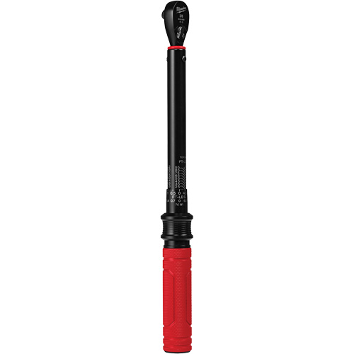 Torque Wrench, Click, 3/8" Square Drive, 20 - 100 in-lbs/27.1 - 135.6 N.m TGS INDUSTRIEL