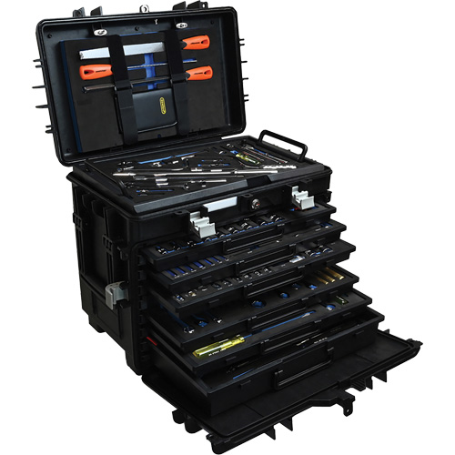 General Maintenance Service Set, 220 Pieces TGS INDUSTRIEL