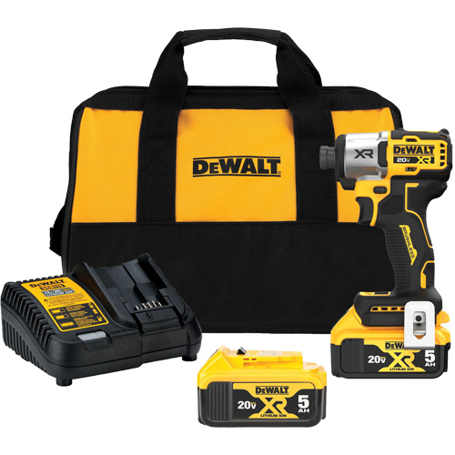 MAX* XR&reg; 3-Speed Impact Driver Kit, 1/4", 1825 in-lbs Max. Torque, 20 V, Lithium-Ion TGS INDUSTRIEL