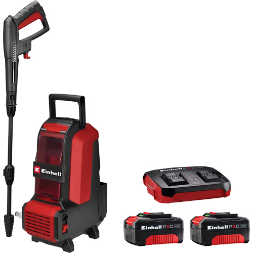 Laveuse &agrave; haute pression sans fil avec batterie 4 Ah PXC et ensemble de d&eacute;part de chargeur, &agrave; pile, 1522 psi, 1,23 gal./min TGS INDUSTRIEL