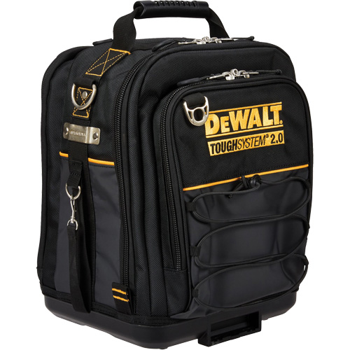 Sac &agrave; outils compact TOUGHSYSTEM 2.0, 1680 Denier, 25 pochettes, Noir TGS INDUSTRIEL
