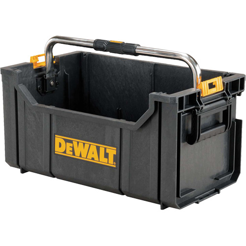 Contenant ToughSystem avec poign&eacute;e de transport, 12-1/2" la x 21-9/10" p x 21-9/10" h, Noir TGS INDUSTRIEL