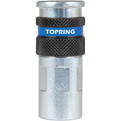 QUIKSILVER 2 Industrial Quick Coupler, Zinc-Plated Steel, 1/4", Female NPT, 362 PSI TGS INDUSTRIEL