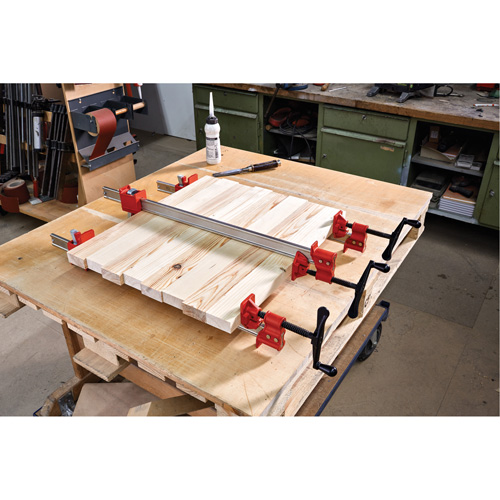 Serre-joint &agrave; barre d'acier &agrave; profil en I robuste, 48" (1219,2 mm) capacit&eacute;, 2" (50,8 mm) profondeur TGS INDUSTRIEL