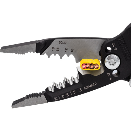 Forged Wire Stripper, 8" L, 10 - 20 AWG TGS INDUSTRIEL