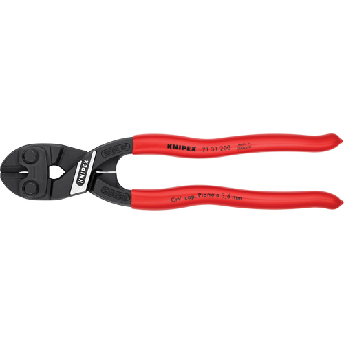 CoBolt&reg; High Leverage Compact Bolt Cutters with Notched Blade, 8" L, Center Cut TGS INDUSTRIEL