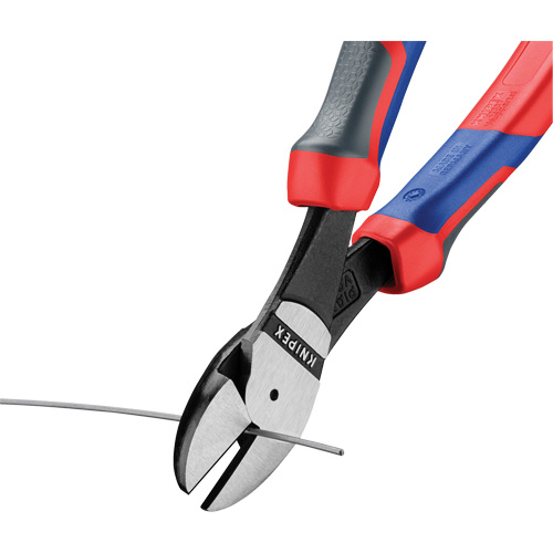 Pince coupante diagonale &agrave; levier d&eacute;multipli&eacute; avec poign&eacute;e KNIPEXTEND, 8" lo TGS INDUSTRIEL