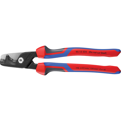 StepCut&reg; XL Cable Shears with KNIPEXTEND Handle, 9" TGS INDUSTRIEL