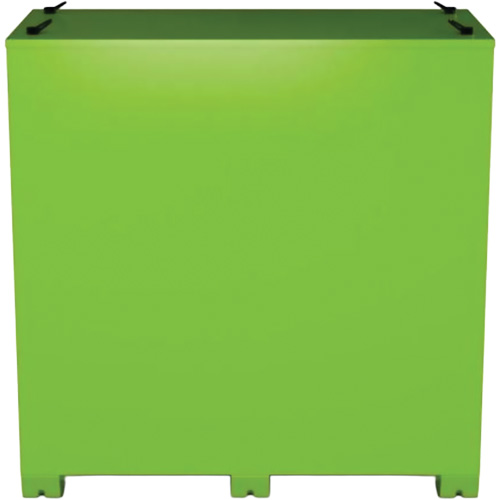 Armoire de rangement d'&eacute;PI sur place, Acier, Vert lime haute visibilit&eacute; TGS INDUSTRIEL