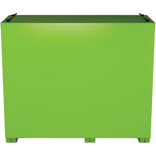 Armoire ventil&eacute;e pour le rangement d'&eacute;PI sur place, Acier, Vert lime haute visibilit&eacute; TGS INDUSTRIEL