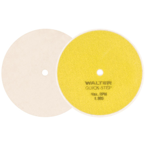 Disque de polissage QUICK-STEP, 6" dia. TGS INDUSTRIEL