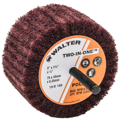 Meule &agrave; lamelles abrasives Two-In-One TGS INDUSTRIEL