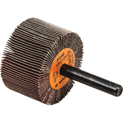 Disques &agrave; lamelles - Meules &agrave; lamelles Coolcut, Oxyde d'aluminium, Grain 240, 1-1/2" x 1" x 1/4" TGS INDUSTRIEL