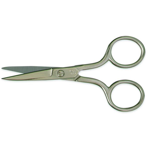 Embroidery & Sewing Scissors, 1-1/4", Rings Handle TGS INDUSTRIEL
