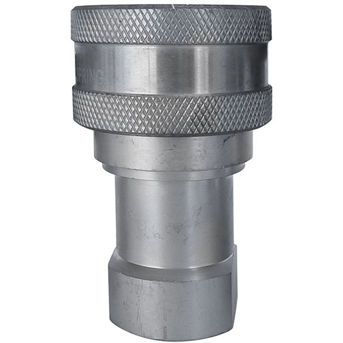 Hydraulic Quick Coupler - Stainless Steel Manual Coupler, Brass/Stainless Steel TGS INDUSTRIEL