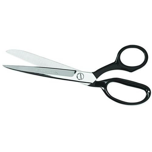 Ciseaux de couturier industriels, Longueur de coupe de 3-3/4", Poign&eacute;e Anneaux TGS INDUSTRIEL