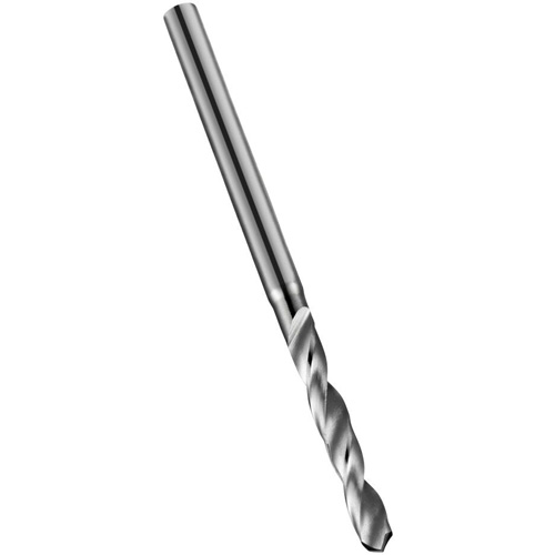 Micro Drill Bit, 0.18 mm, High Speed Cobalt, 1.4 mm Flute, 118° Point TGS INDUSTRIEL