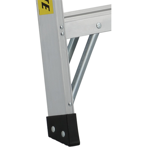 3400 Series Industrial Extra Heavy-Duty Step Ladder, 4', Aluminum, 300 lbs. Capacity, Type 1A TGS INDUSTRIEL