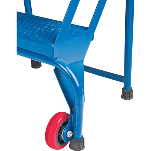 Portable Folding Ladder, 2 Steps, Perforated, 20" High TGS INDUSTRIEL
