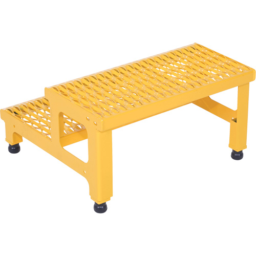 Plate-forme ajustable Step-Mate, 2 marche(s), 23-13/16" la x 22-7/8" lo x 15-1/4" h, Capacit&eacute; 500 lb TGS INDUSTRIEL