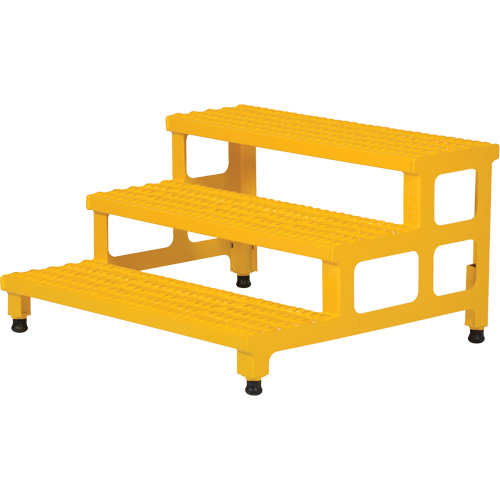Plate-forme ajustable Step-Mate, 3 marche(s), 36-3/16" la x 33-7/8" lo x 22-1/4" h, Capacit&eacute; 500 lb TGS INDUSTRIEL