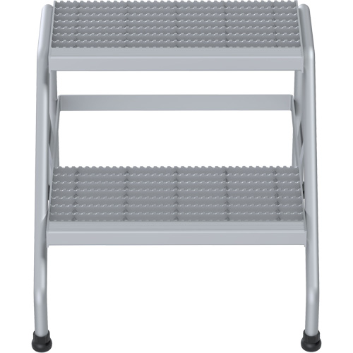 Escabeau en aluminium, 2 marche(s), 22-13/16" la x 24-9/16" lo x 20" h, Capacit&eacute; 500 lb TGS INDUSTRIEL