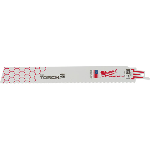The Torch Sawzall&reg; Blades, Bi-Metal, 14 TPI, 9" L x 1" W TGS INDUSTRIEL