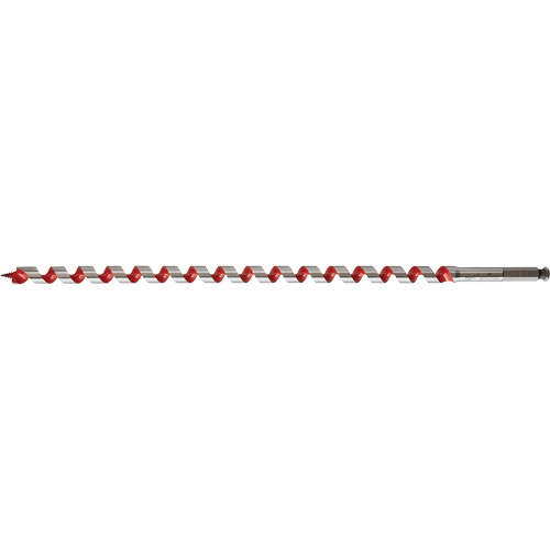 Ship Auger Drill Bit, 11/16" Diameter, 15" Flute, 7/16" Hex Shank TGS INDUSTRIEL