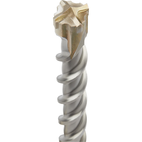 MX4 4-Cutter SDS-Plus Rotary Hammer Drill Bit, 1", SDS-Plus Shank, Carbide TGS INDUSTRIEL