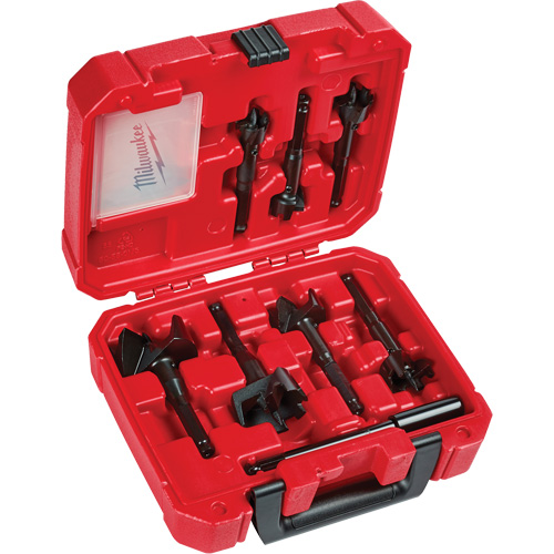 Contractor's Selfeed Bit Kit, 7 Pieces, High Speed Steel TGS INDUSTRIEL
