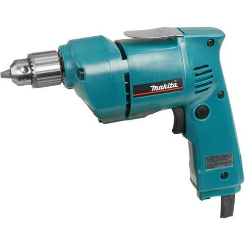 Multi-Purpose Drill for Wood & Metal, 3/8" Chuck, 3.5 A, 120 V, 0-1200 RPM, Keyed Chuck TGS INDUSTRIEL
