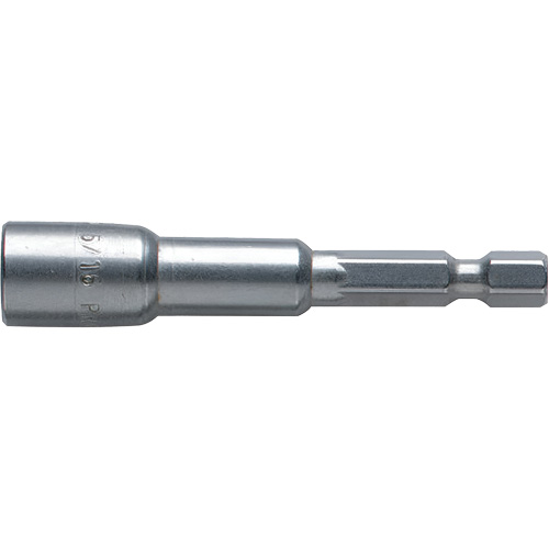 Nut Setter, 5/16" Tip, 1/4" Drive, 2-9/16" L, Non-Magnetic TGS INDUSTRIEL