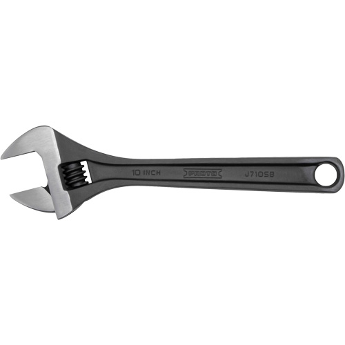 Cl&eacute; &agrave; molette, 10" lo, Oxyde noir TGS INDUSTRIEL