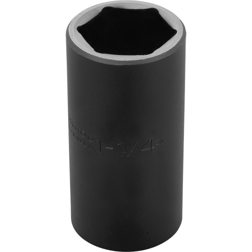 Socket, Impact, 1-1/4", 1/2" Drive, 6 Points, Deep TGS INDUSTRIEL