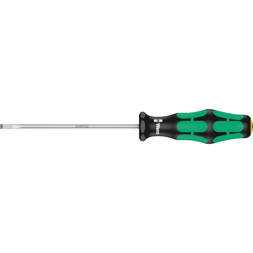Tournevis pour vis &agrave; fente, Tige de 3,5 mm, Ronde, 7-1/8" lo, Prise en Plastique TGS INDUSTRIEL