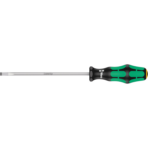 Tournevis pour vis &agrave; fente, Tige de 1/4", Ronde, 9-3/4" lo, Prise en Plastique TGS INDUSTRIEL