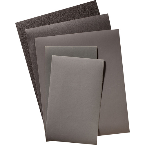 Sanding Paper Sheet, 9" x 11", 600 Grit, Aluminum Oxide TGS INDUSTRIEL