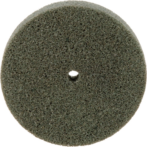 Standard Abrasives 500 Series Soft Density Unitized Wheels, 3" x 1/2", 1/4" Arbor, Medium Grit, Aluminum Oxide TGS INDUSTRIEL