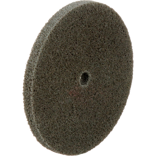 Standard Abrasives Unitized Wheel, 3" x 1/4", 1/4" Arbor, Fine Grit, Aluminum Oxide TGS INDUSTRIEL