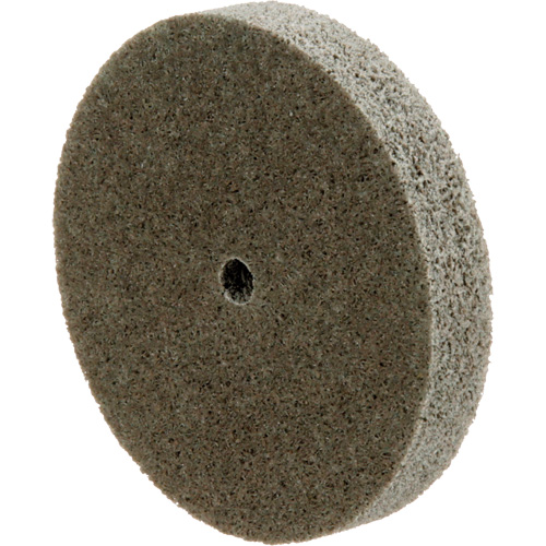 Standard Abrasives Unitized Wheel, 3" x 1/2", 1/4" Arbor, Medium Grit, Aluminum Oxide TGS INDUSTRIEL
