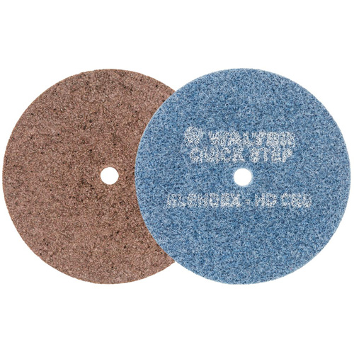QUICK-STEP BLENDEX Surface Conditioning Disc, 5" Dia., Extra Coarse Grit, Aluminum Oxide TGS INDUSTRIEL