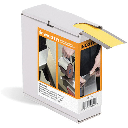 Ruban en acier inoxydable Inox, &eacute;paisseur 0,15 mil, 41,275 mm (1-5/8") x 5 m (16,375') TGS INDUSTRIEL