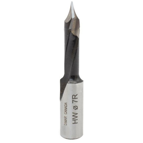 Forets pour trou de passage &agrave; pointes au carbure, Diam&egrave;tre de 7 mm TGS INDUSTRIEL