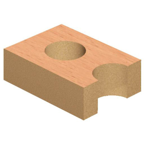 Forets pour trou de passage &agrave; pointes au carbure, Diam&egrave;tre de 2/5" TGS INDUSTRIEL