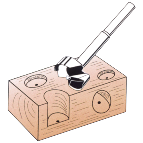 M&egrave;che Forstner, 2/5", Tige 8 mm, Longeur de 3-1/2" TGS INDUSTRIEL